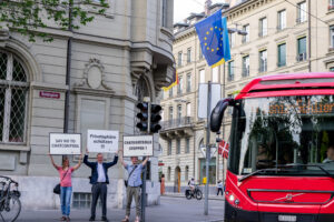 Chatkontrolle Stoppen, Protestaktion 18.06.2024 in Bern